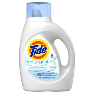Tide Detergente De Ropa Concentrado Free And Gentle 1.36lts
